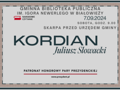 Plakat przypominający