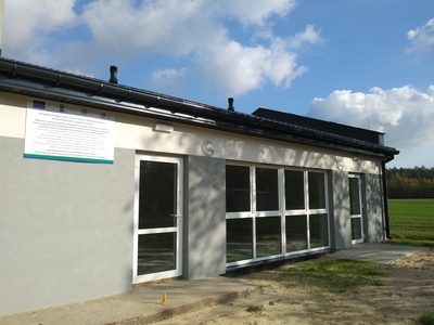 Przebudowana część istniejącego budynku OSP w miejscowości PrzystajniaKolonia [400x300]