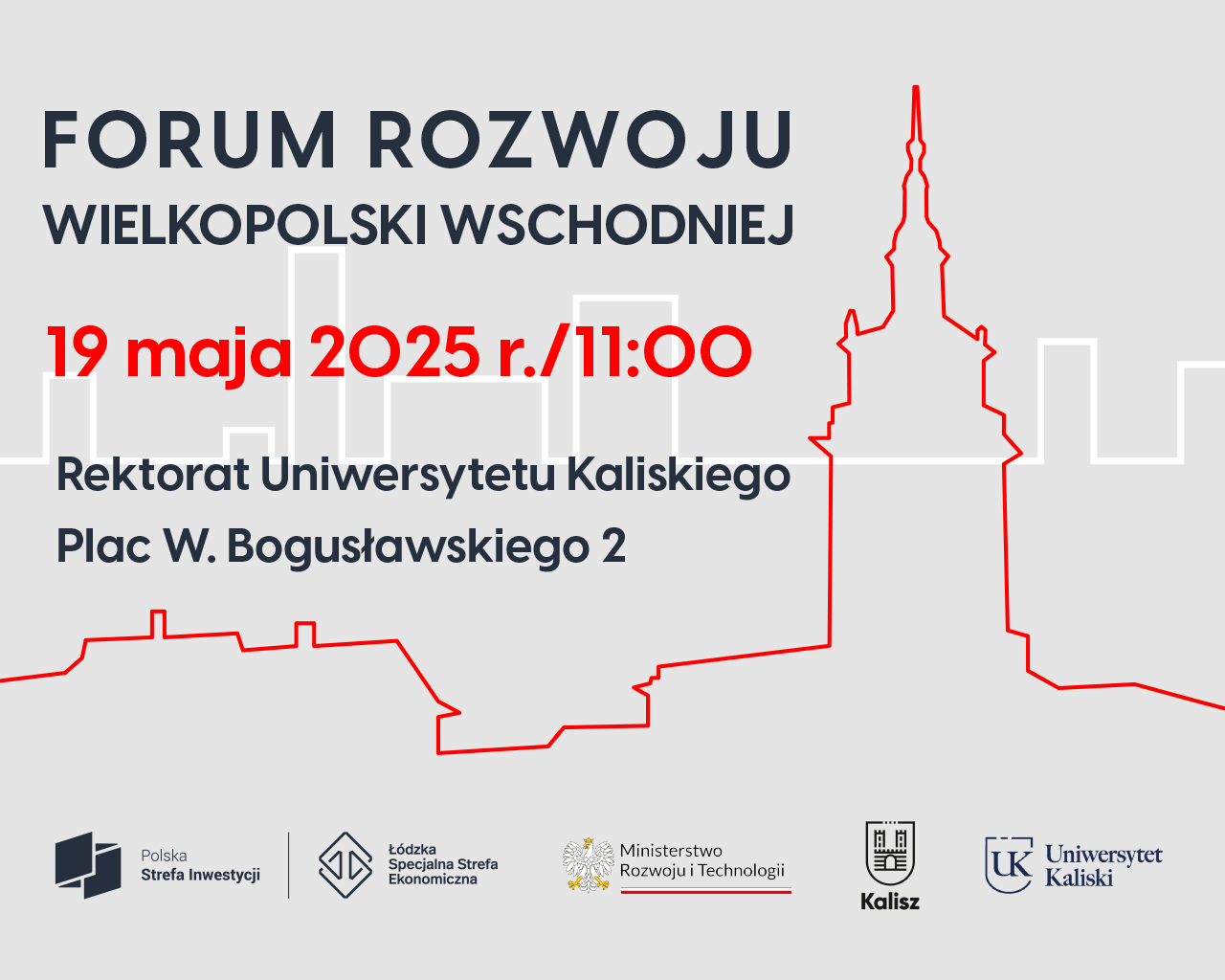 zaproszenie na formum rozwoju Wielkopolski wschodniej