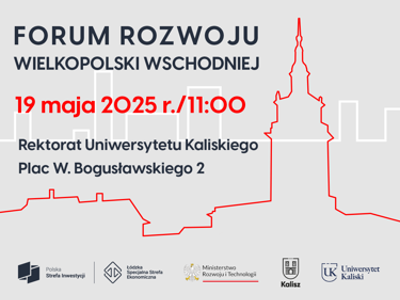 zaproszenie na formum rozwoju Wielkopolski wschodniej