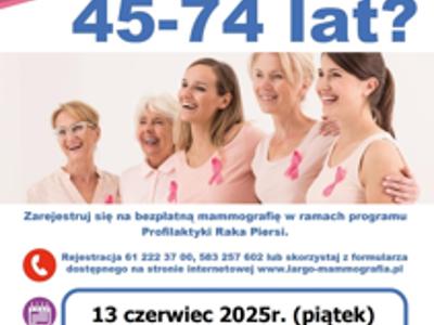 13.06.2025 mammografia brzeziny