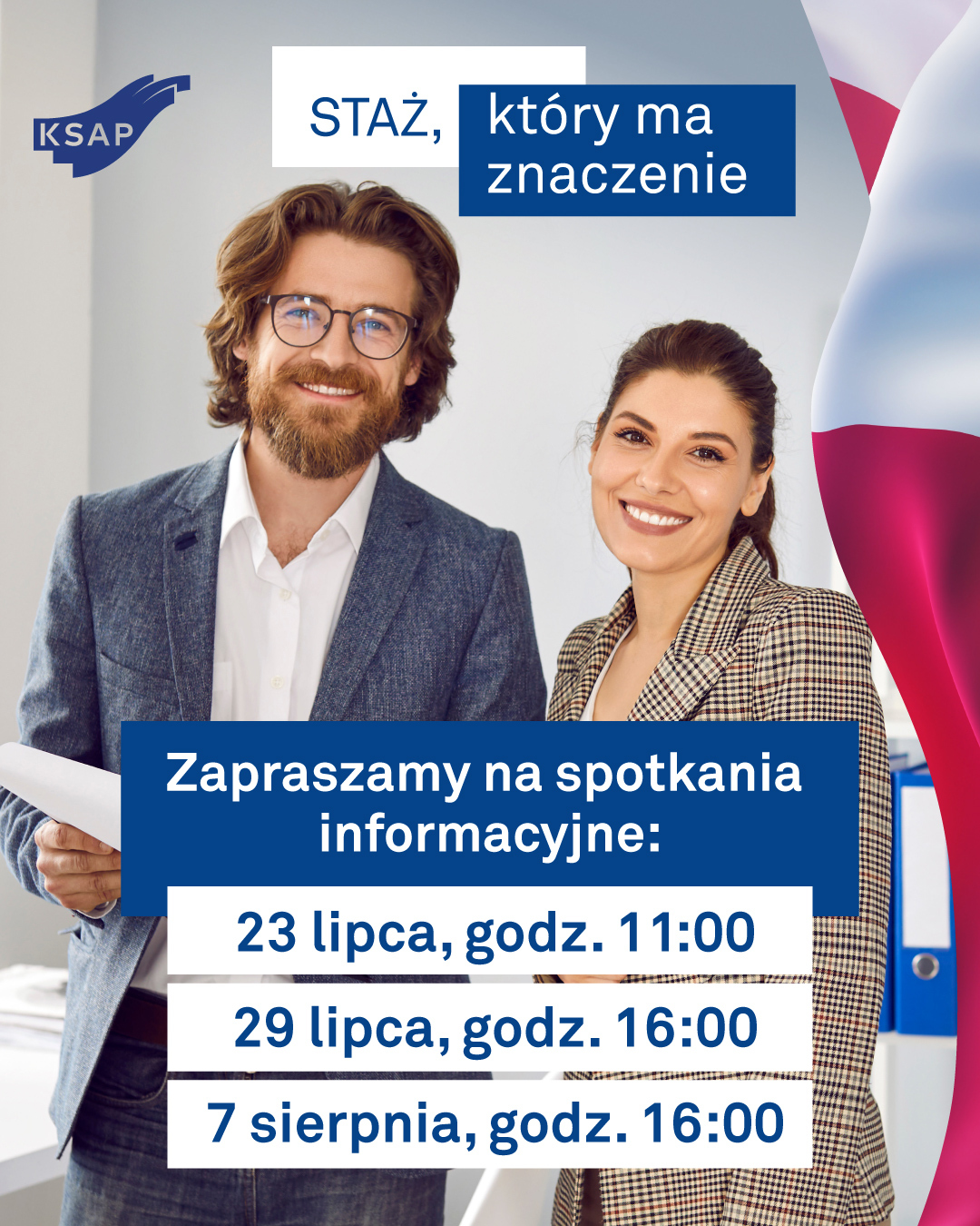 Spotkania informacyjne – aplikuj do KSAP! 