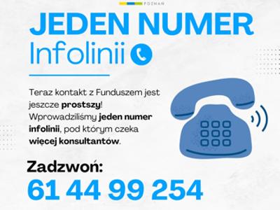Zmiana w funkcjonowaniu infolinii WFOŚiGW w Poznaniu