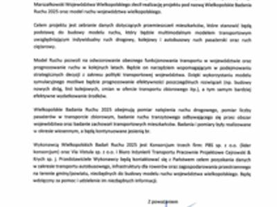 Wielkopolskie Badania Ruchu 2025