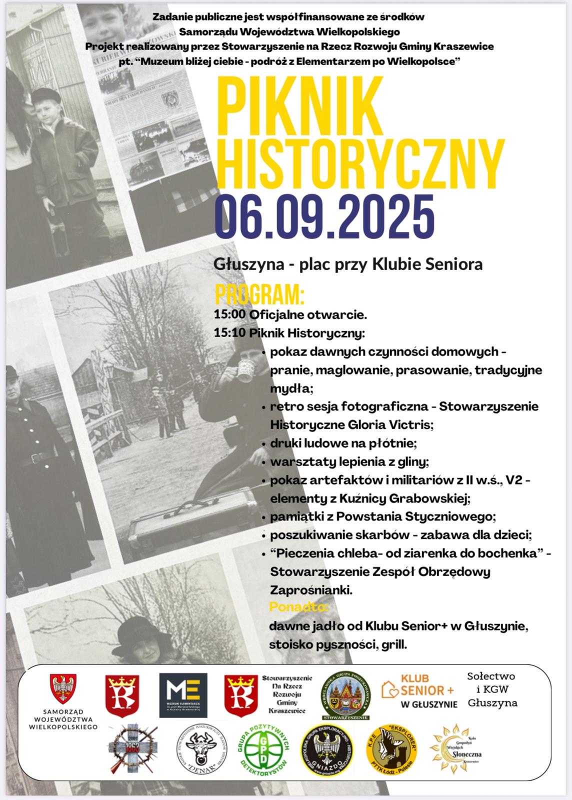 zaproszenie na piknik historyczny