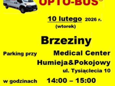 Bezpłatne badania wzroku dla mieszkańców Gminy Brzeziny