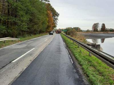 zdjęcie drogi wojewódzkiej nr 449 Brzeziny-Piegonisko-Pustkowie