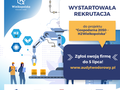 oferta bezpłatnego doradztwa w obszarze technologii wodorowych