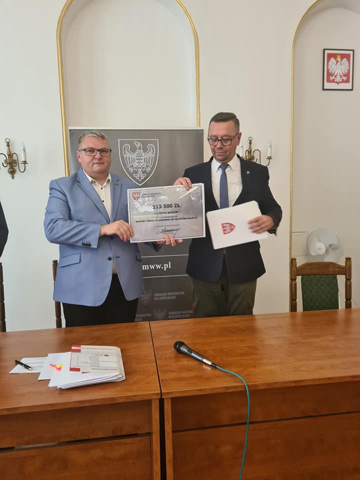 Wójt Gminy oraz Wicemarszałek Województwa Wielkopolskiego