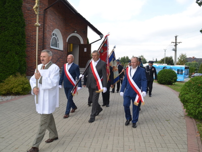 procesja - poczty sztandarowe