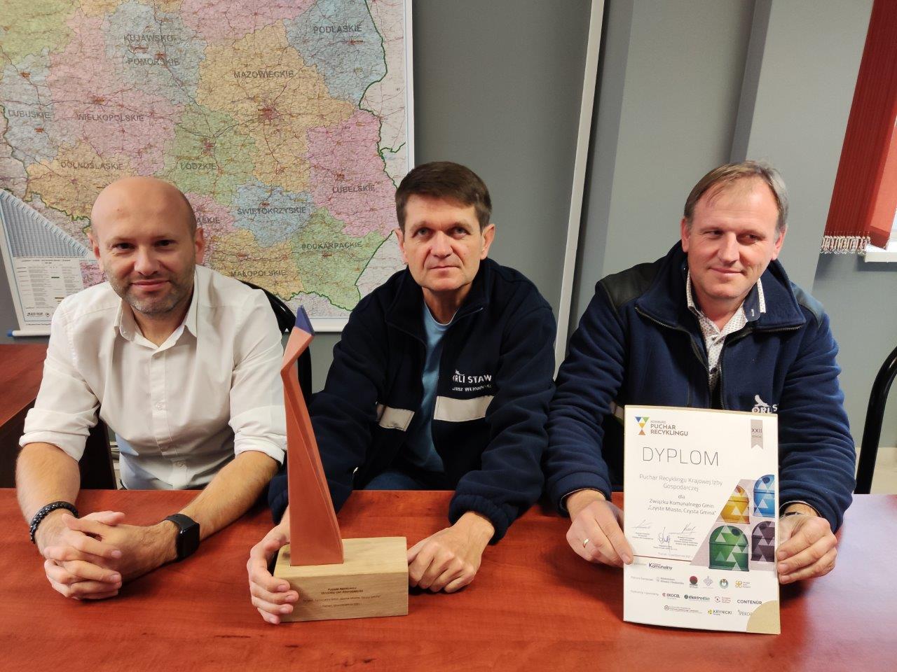 Nagroda dla Związku Komunalnego Gmin „Czyste Miasto, Czysta Gmina” 