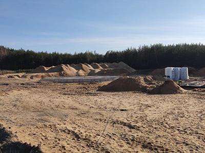 prace ziemne, wykopy pod fundamenty, nasypy budowlane