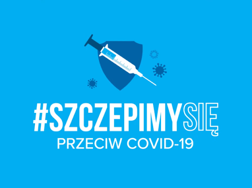 Logo szczepimy się przeciw Covid-19