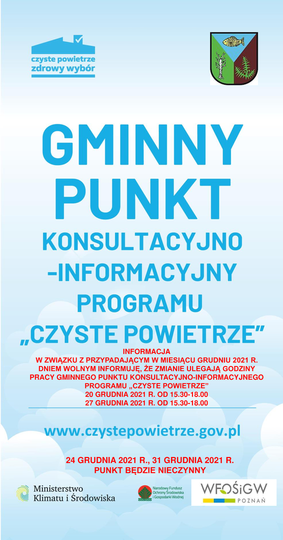 Plakat "Czyste powietrze"