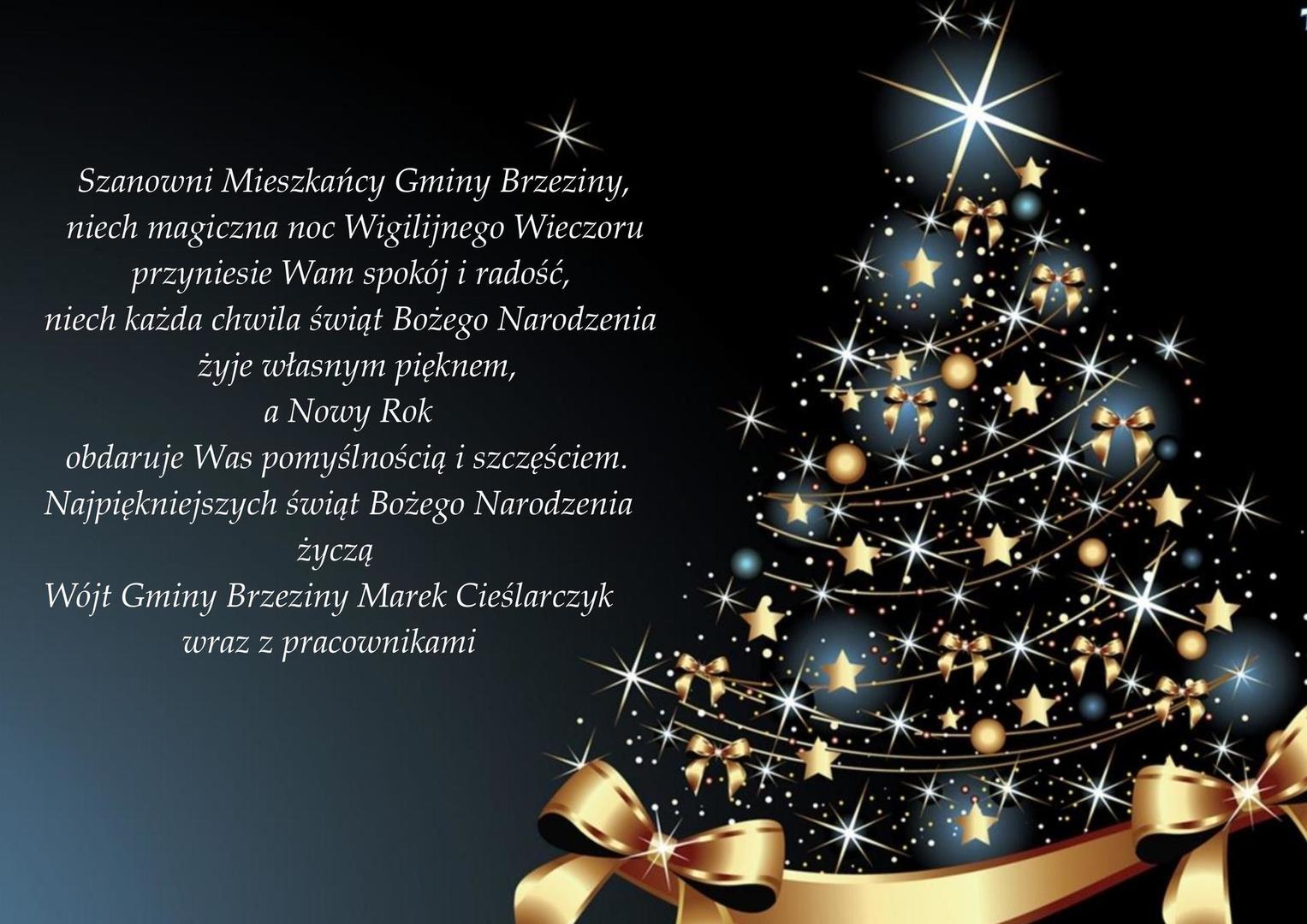 życzenia świąteczne z okazji Bożego Narodzenia
