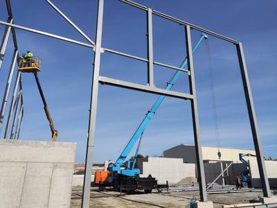 prace modernizacyjne ZUOK „Orli Staw” - prace budowlane instalacji fermentacji