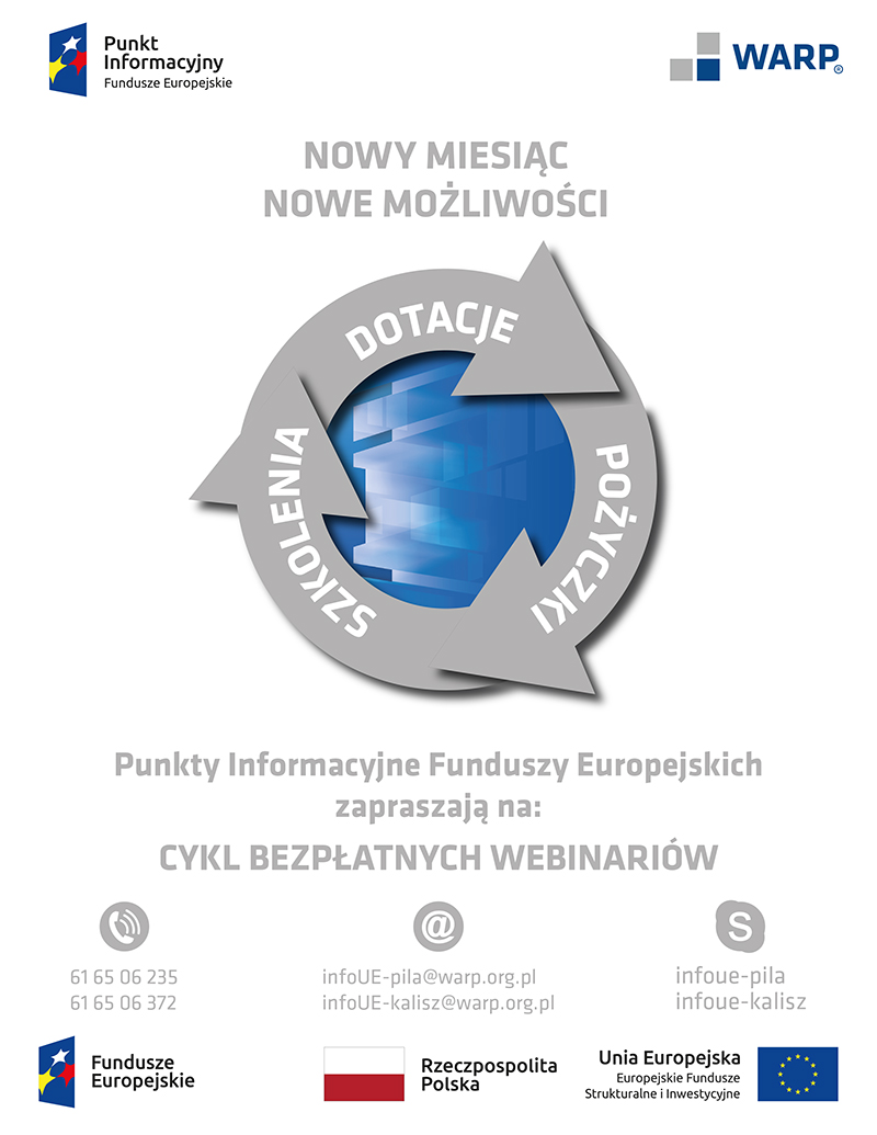 Punkt Informacyjny Funduszy Europejskich w Kaliszu zaprasza do współpracy