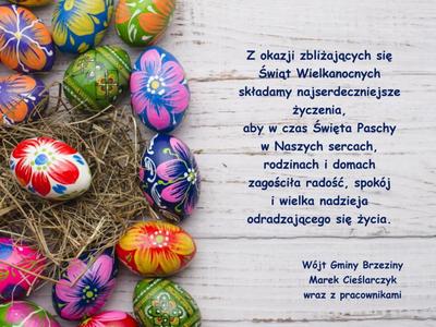 Życzenia z okazji Świąt Wielkanocnych