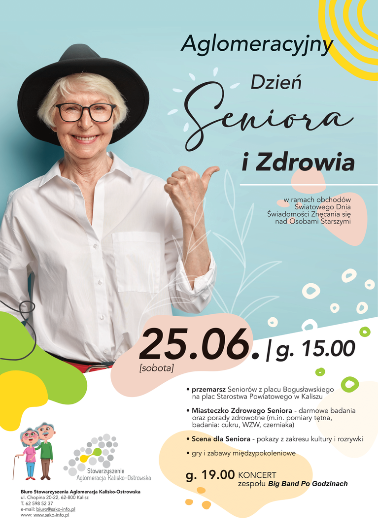 Plakat z informacjami o wydarzeniu