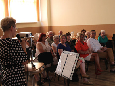seniorzy, Wójt Gminy, Dyrektor Centrum Kultury, Kierownik Biblioteki