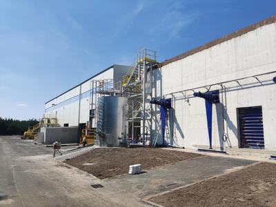 PRACE BUDOWLANE INSTALACJI FERMENTACJI
