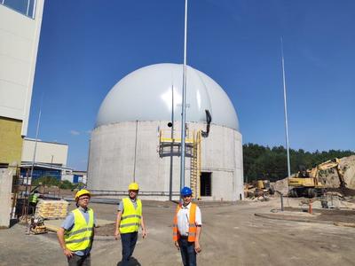 PRACE BUDOWLANE INSTALACJI FERMENTACJI
