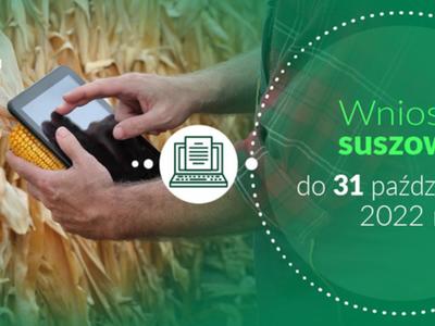 zielony plakat o przedłużeniu terminu składania wniosków