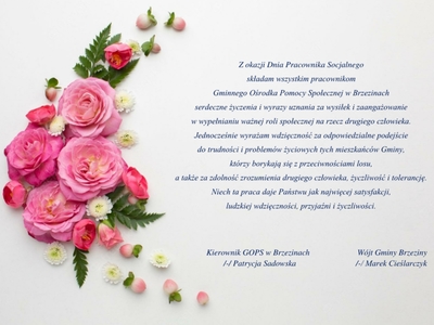życzenia z okazji dnia pracownika socjalnego