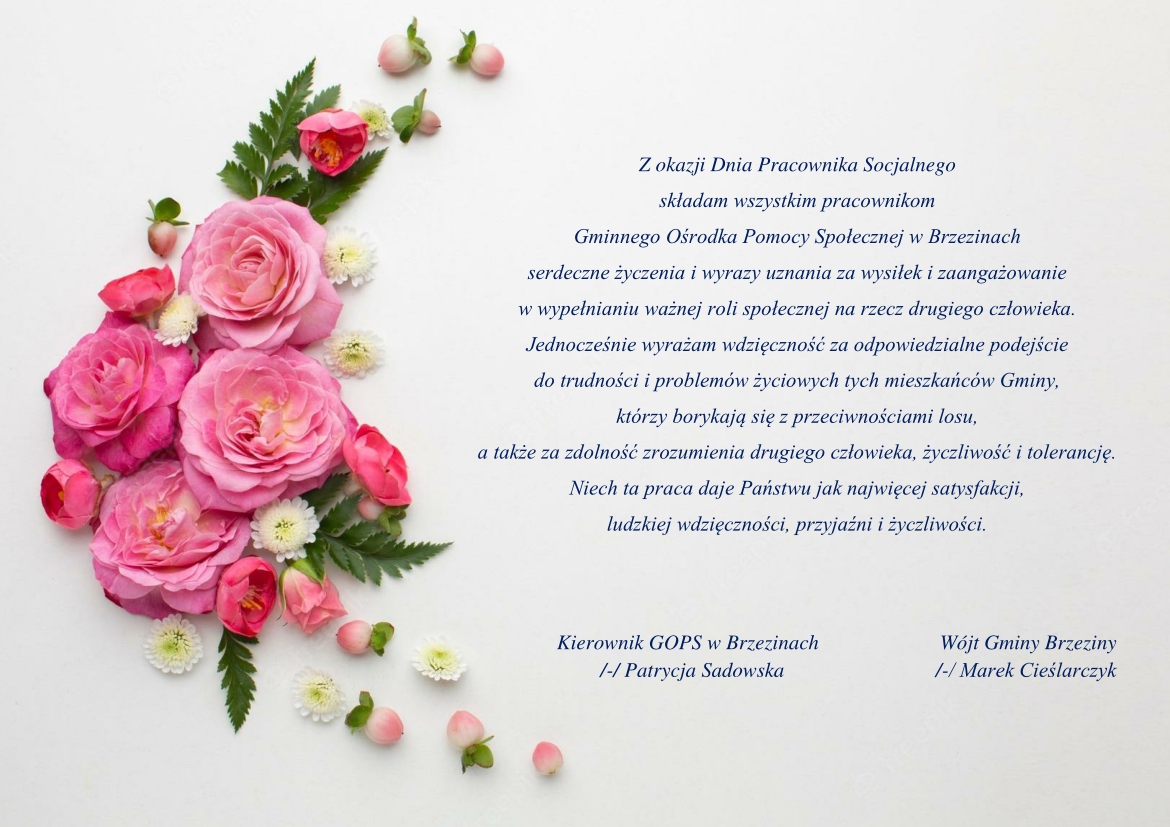 życzenia z okazji dnia pracownika socjalnego