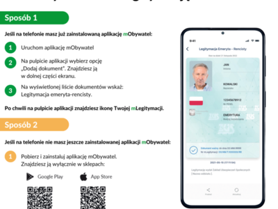 informacja jak aktywować mLegitymację ZUS