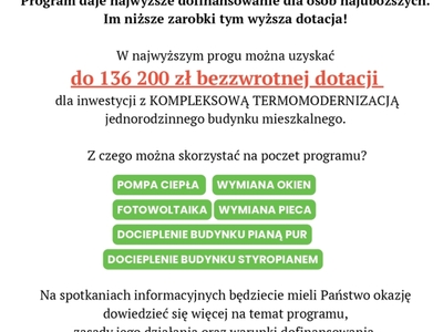 plakat informacyjny