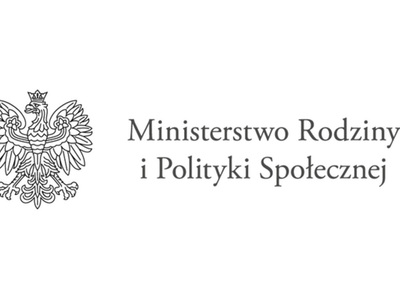 logo ministerstwa rodziny i polityki społecznej