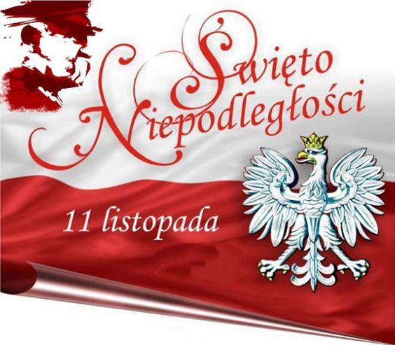 flaga z napisem święto niepodległości 11 listopada