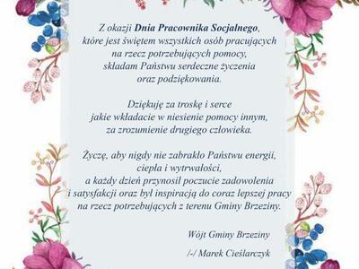 życzenia z okazji dnia pracownika socjalnego