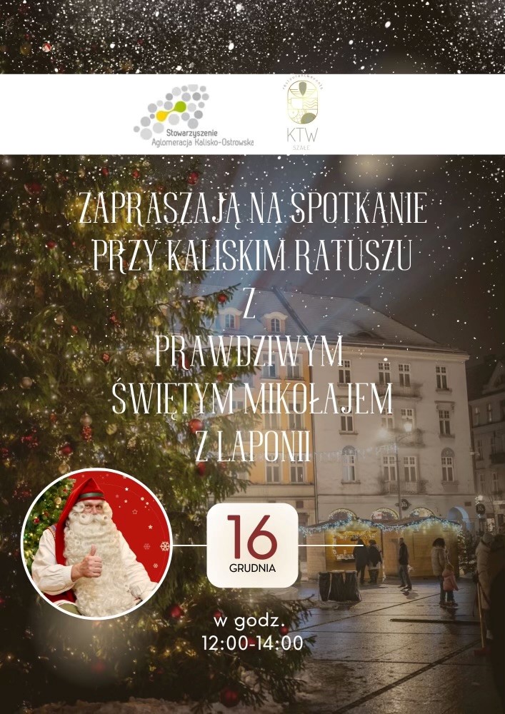 
Zaproszenie na spotkanie ze Świętym Mikołajem
