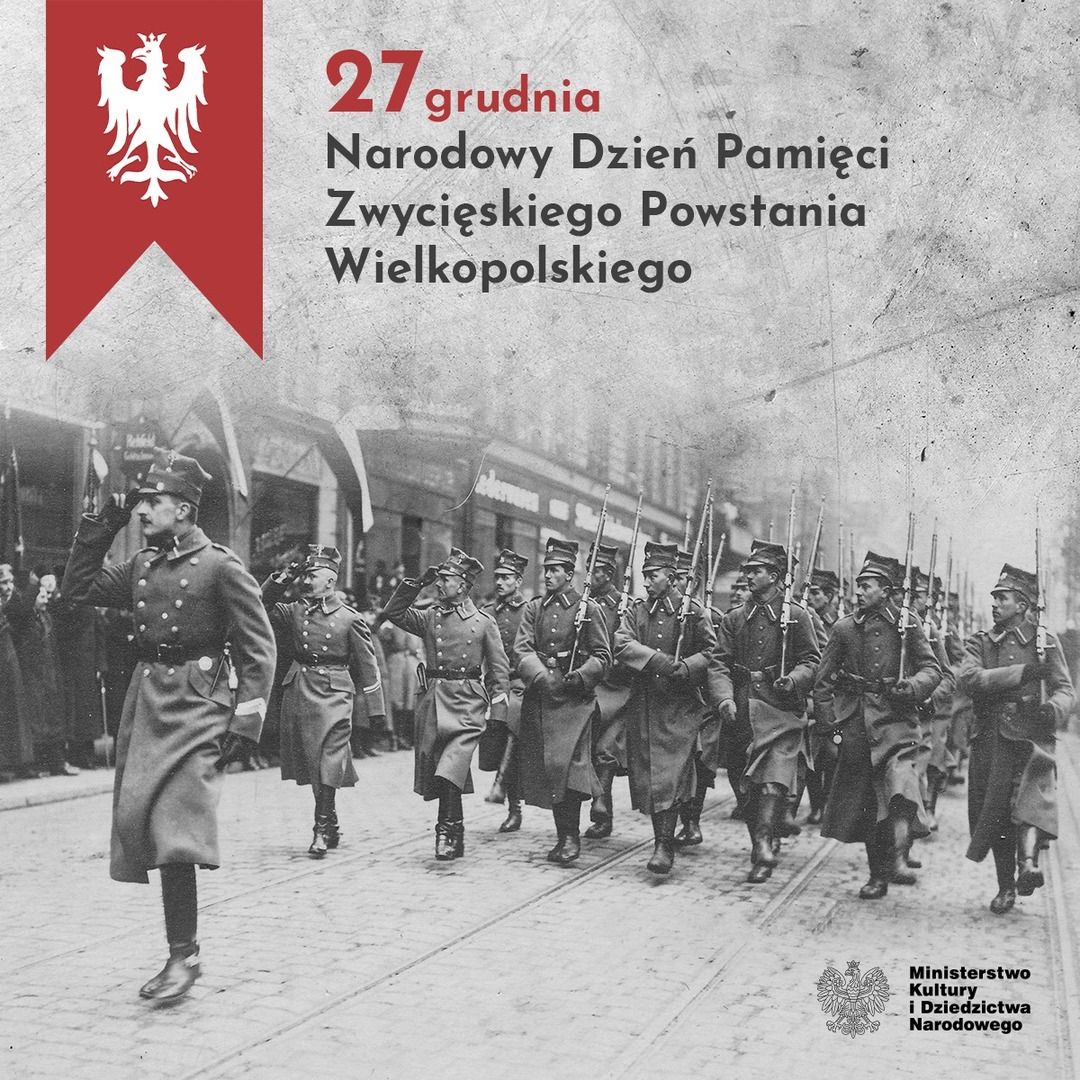 105 rocznica wybuchu Powstania Wielkopolskiego
