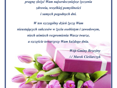życzenia z okazji dnia kobiet