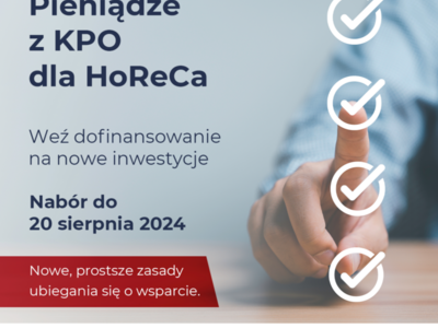 Nowe perspektywy dla branży HoReCa. Wsparcie w ramach Krajowego Planu Odbudowy