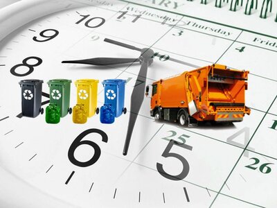 Logo informacji o odbiorze odpadów