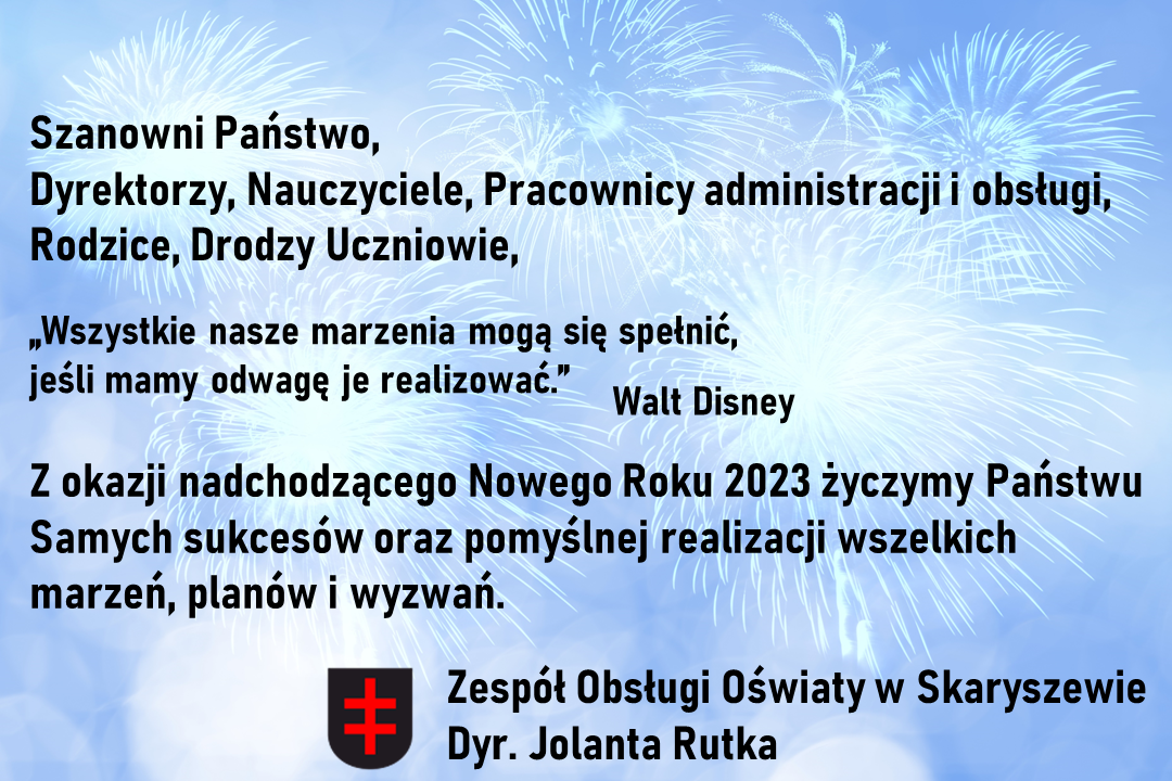 Życzenia Noworoczne 2023