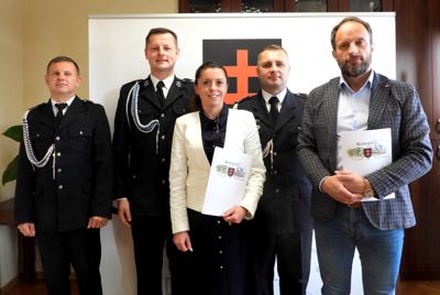 Nowy samochód strażacki  OSP Maków