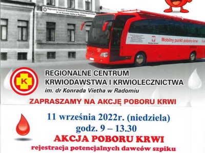 Oddaj krew podaruj innym życie