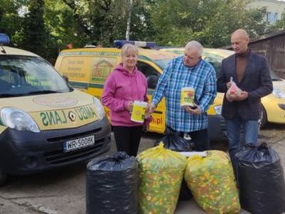 Przekazanie nakrętek