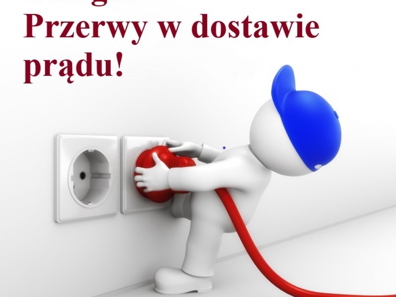 Przerwa z dostawie prądu