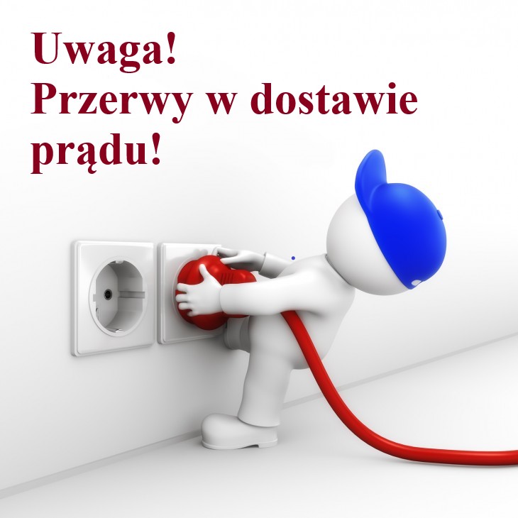 Przerwa z dostawie prądu