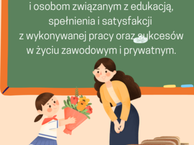 Dzień Nauczyciela - życzenia