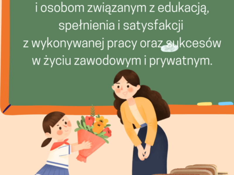 Dzień Nauczyciela - życzenia