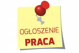 Plakat ogłoszenie o pracy