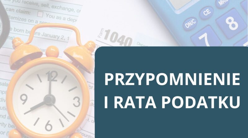 I rata podatku