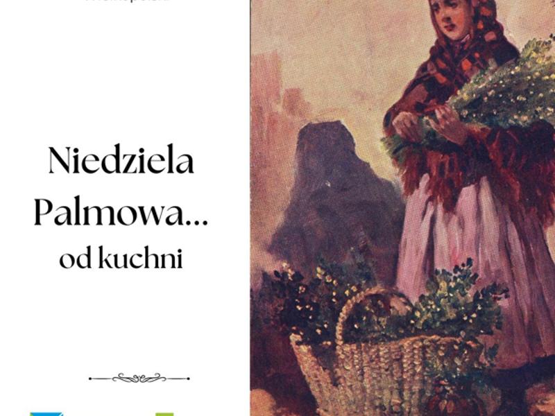 Zdjęcie Instytutu Skrzynki informujące o Niedzieli Palmowej